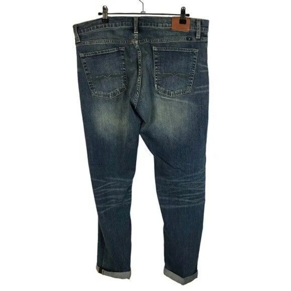 Lucky Brand Sienna Cigarette Faded Blue Wash Skinny Jeans 12 - Picture 2 of 4